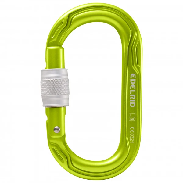 Edelrid Oval Power 2500 Screw II - Screwgate Carabiner