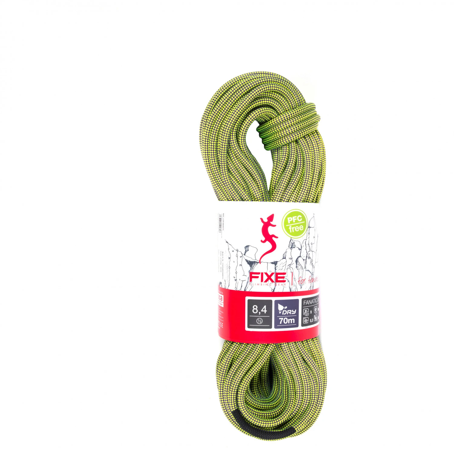 Fixe Rope Fanatic Dry Ø 8,4 Mm - Half Rope